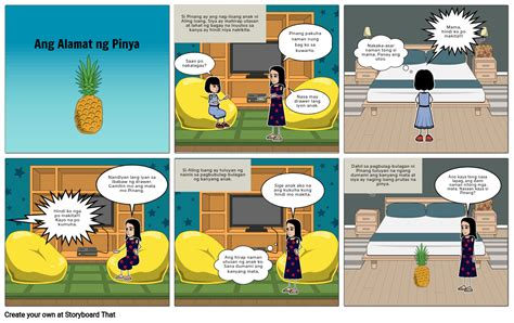 alamat ng pinya comics.